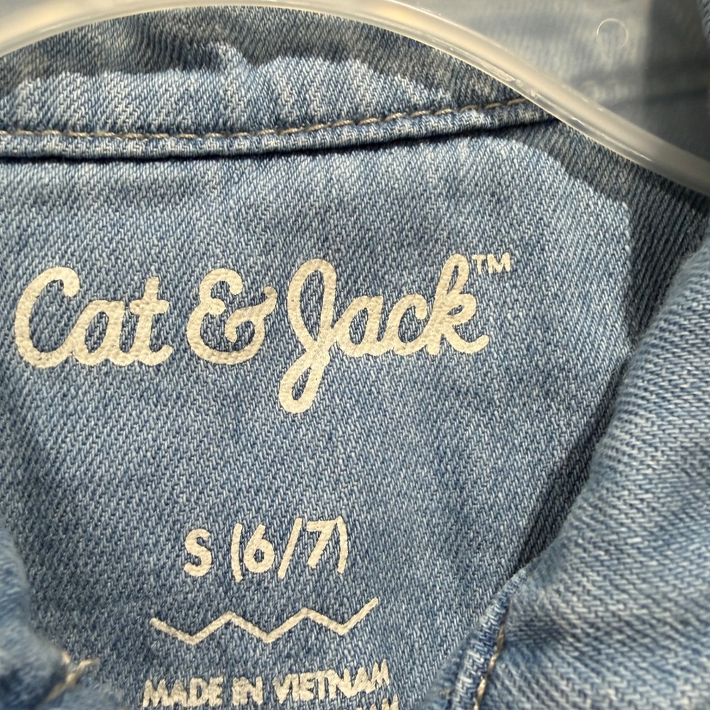 Cat & Jack Art Class Shirt Bundle Boys Size S 6/7 Multi Color Casual Lot - Picture 9 of 9